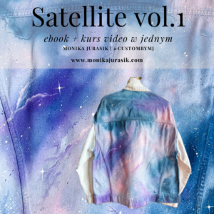 SATELLITE VOL. 1 - kurs malowania nocnego nieba na jeansie