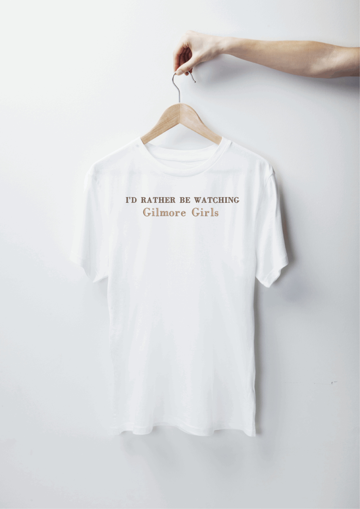 TSHIRT - I'D RATHER BE - obrazek 5