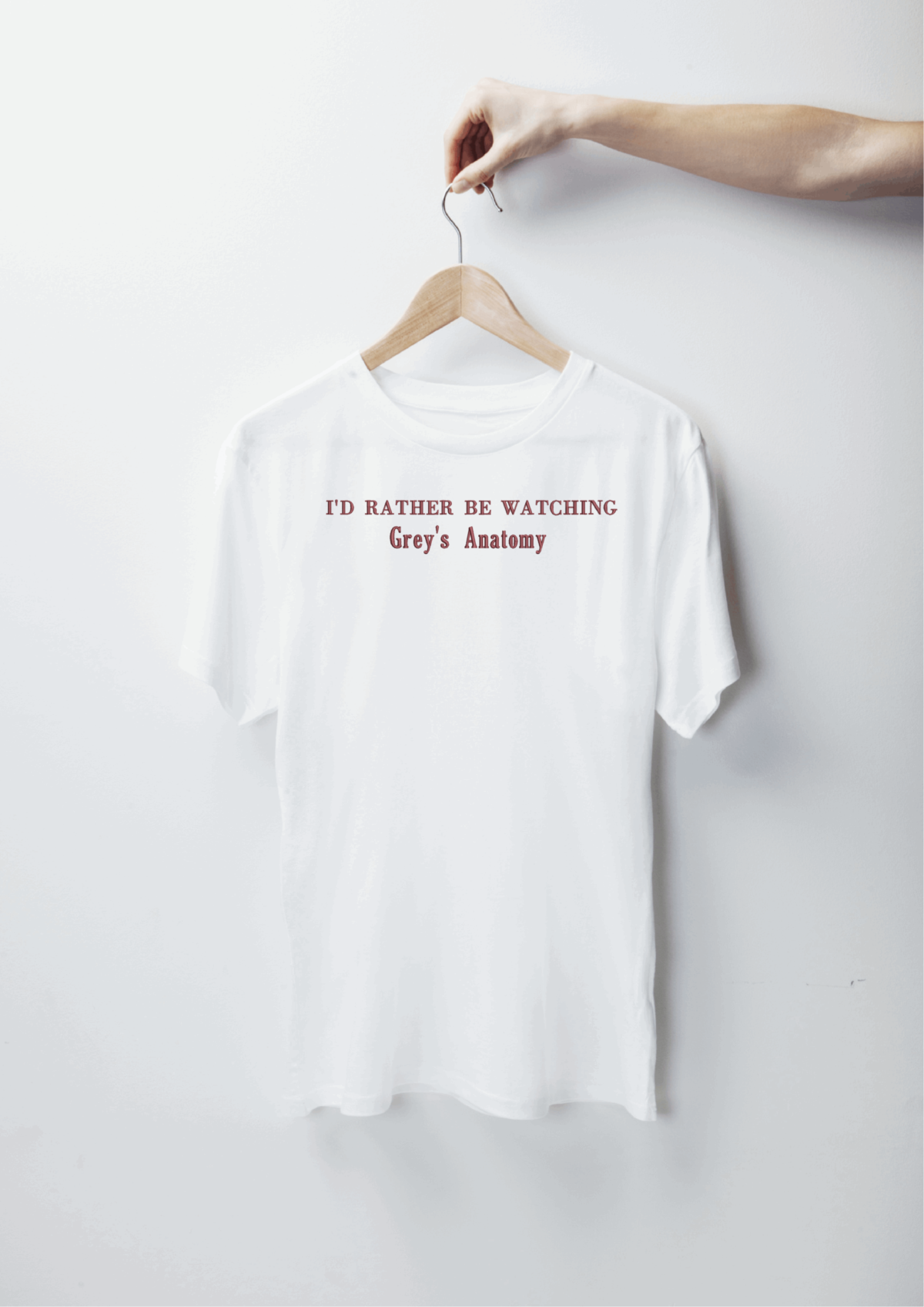 TSHIRT - I'D RATHER BE - obrazek 4