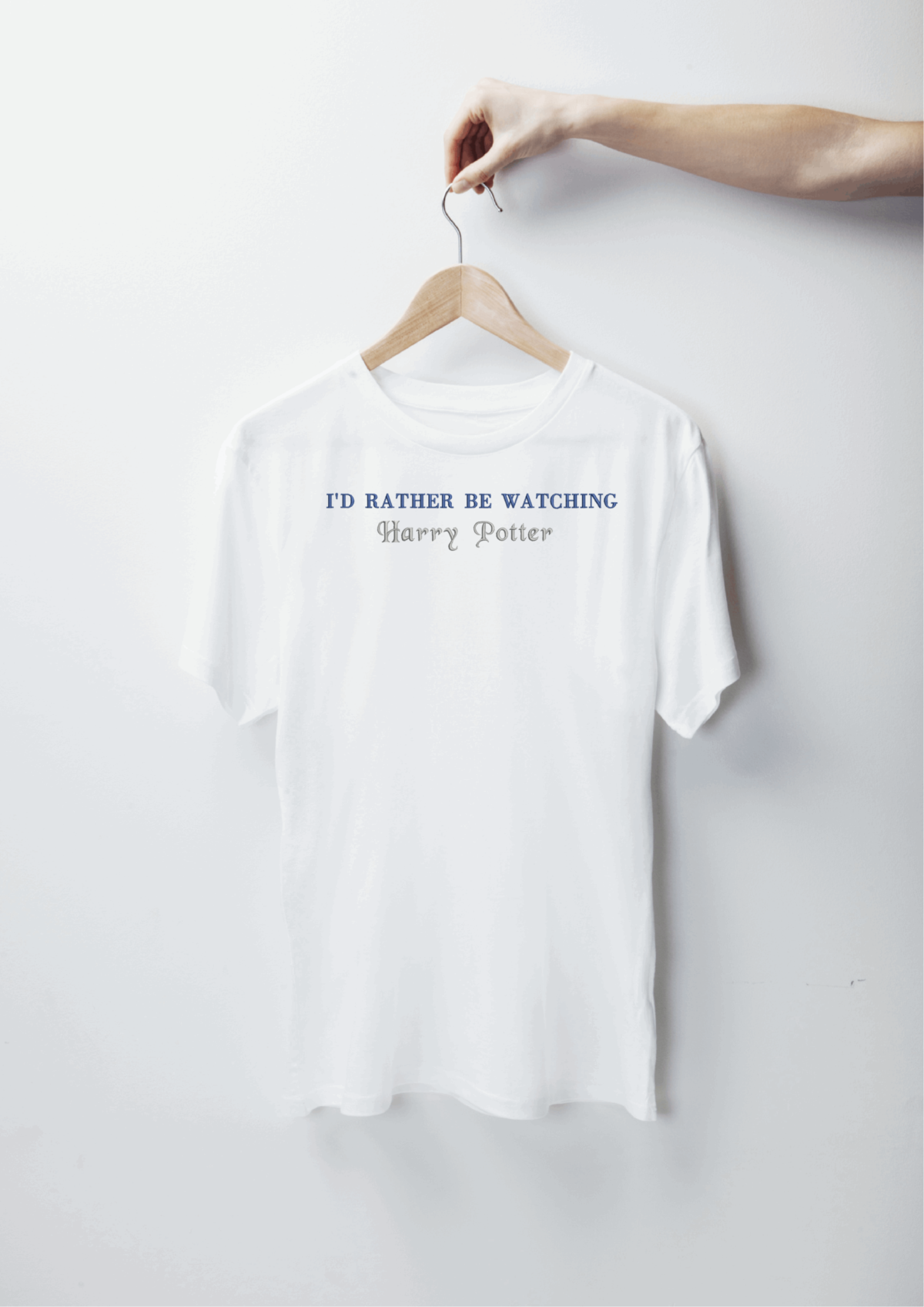 TSHIRT - I'D RATHER BE