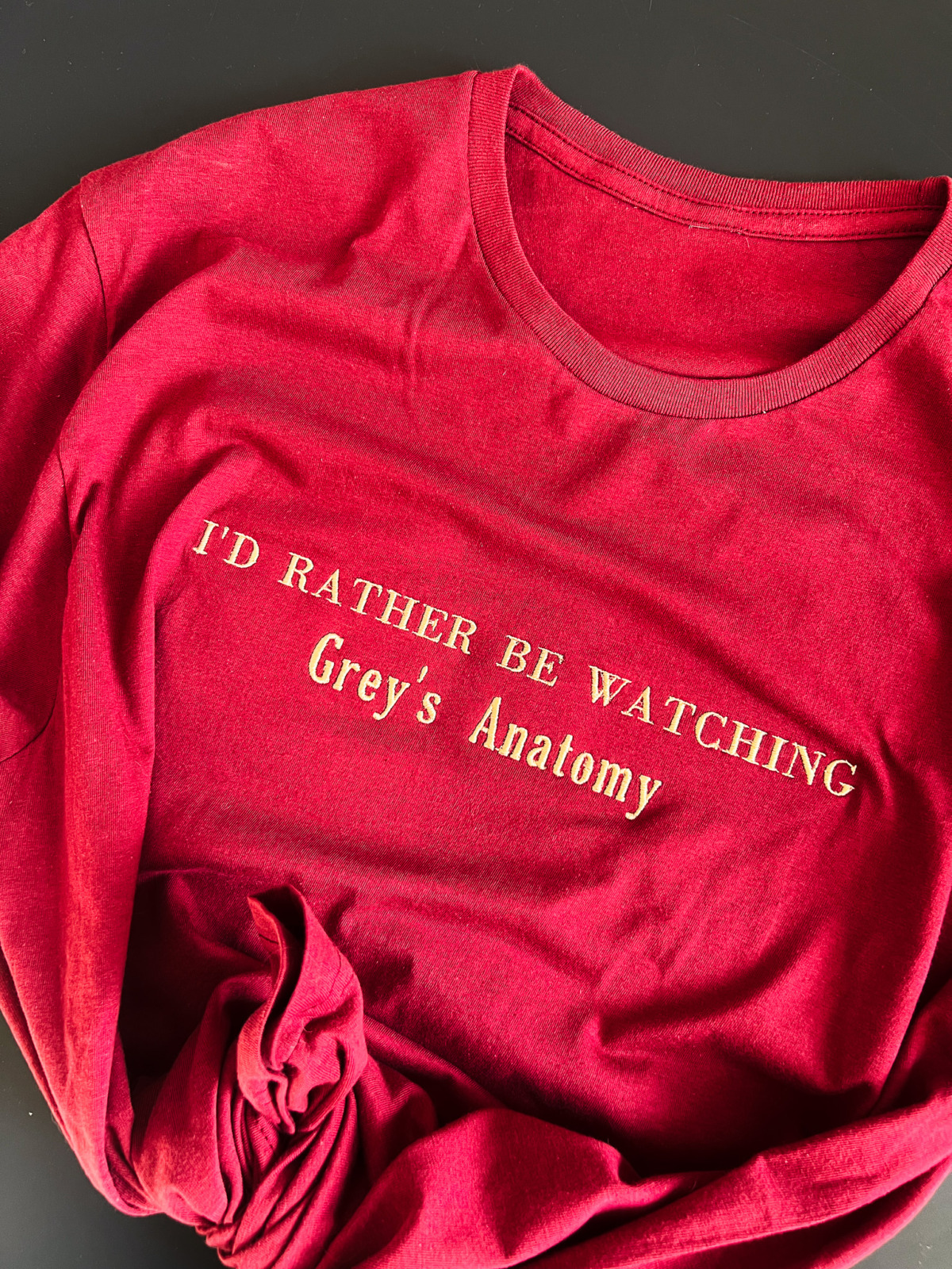TSHIRT - I'D RATHER BE - obrazek 7