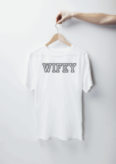 TSHIRT - WIFEY / HUBBY