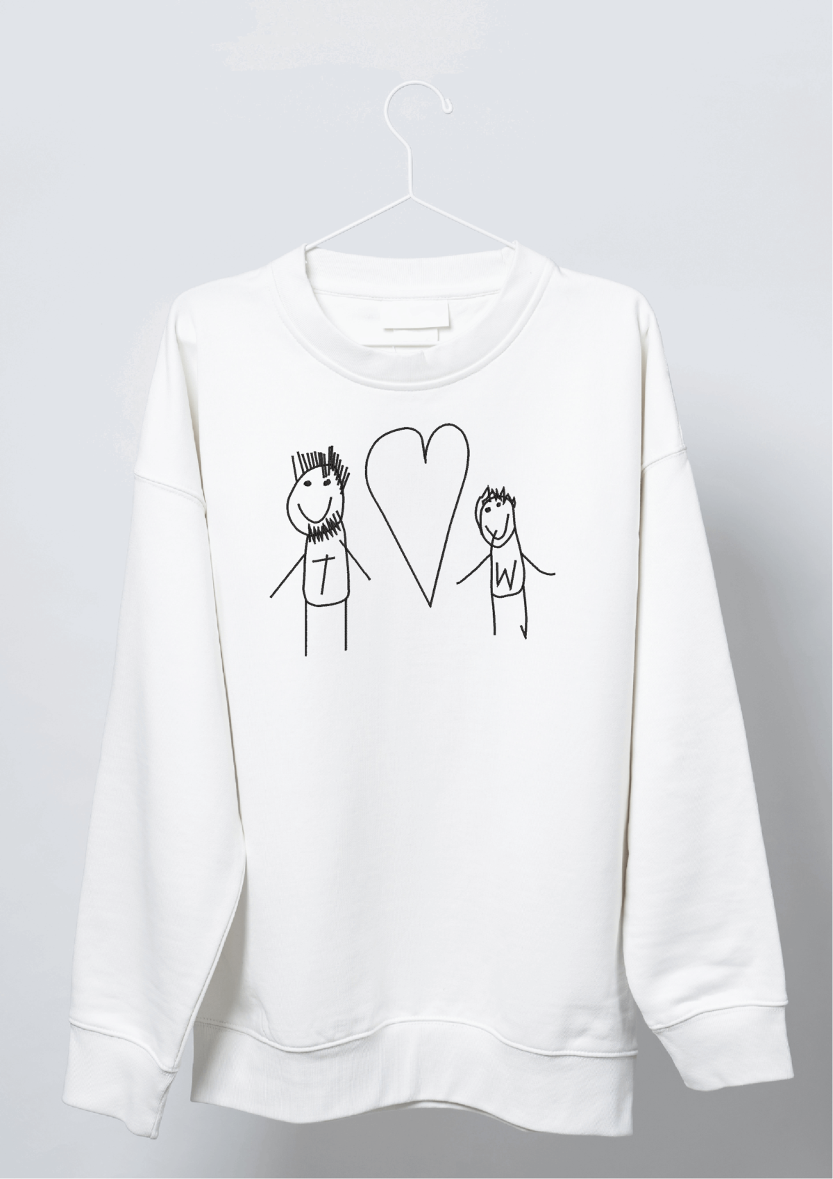 BLUZA - RYSUNEK TWOJEGO DZIECKA - OBRYS