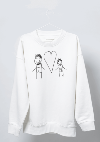 BLUZA - RYSUNEK TWOJEGO DZIECKA - OBRYS