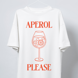 TSHIRT OVERSIZE - APEROL PLEASE