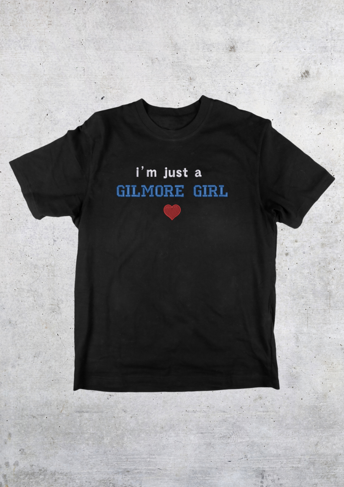 TSHIRT OVERSIZE - I'M JUST A GILMORE GIRL