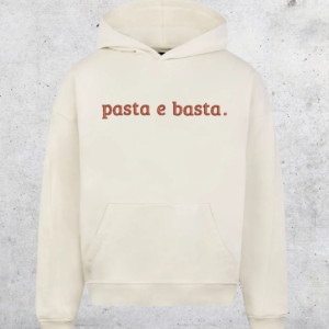 HOODIE OVERSIZE - PASTA E BASTA