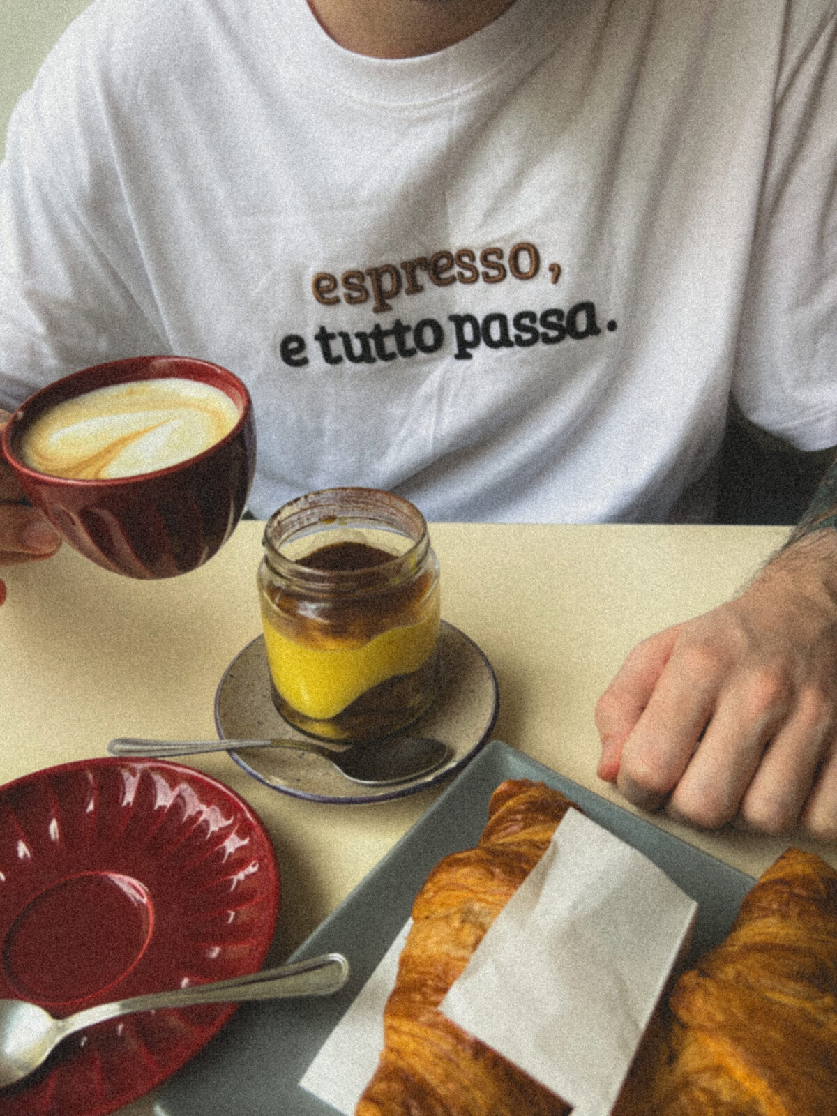 TSHIRT OVERSIZE - ESPRESSO E TUTTO PASSA - obrazek 3