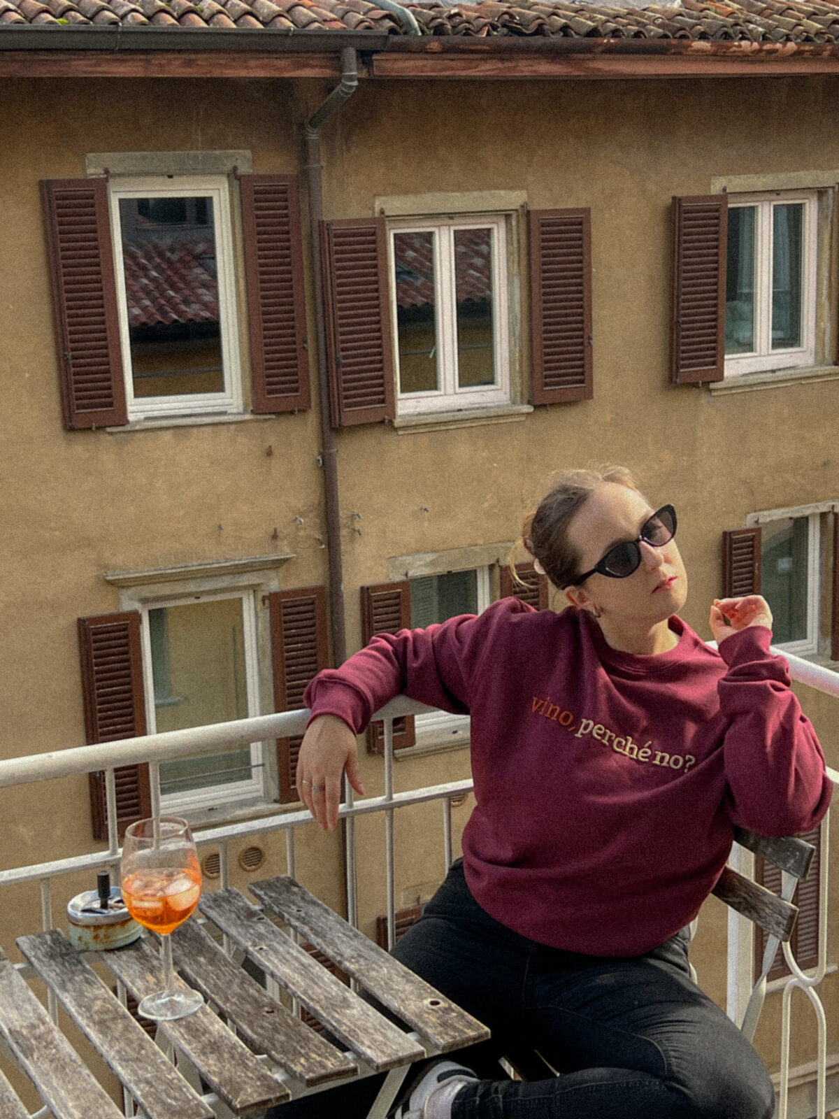CREWNECK - VINO, PERCHÉ NO? - obrazek 2