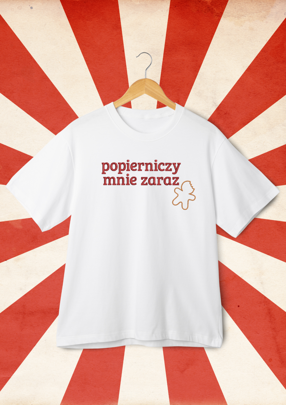 TSHIRT OVERSIZE - POPIERNICZY MNIE ZARAZ