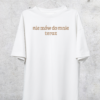 TSHIRT OVERSIZE - NIE MÓW DO MNIE TERAZ