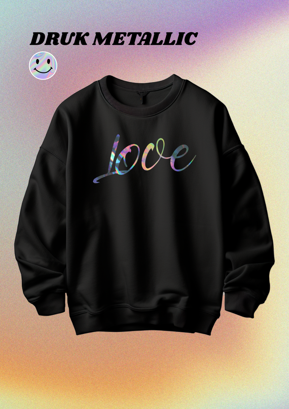 CREWNECK - TWÓJ NAPIS HOLO - obrazek 4